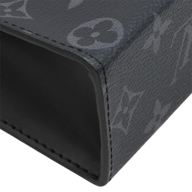 ルイヴィトン LOUIS VUITTON ポシェット ヴォワヤージュ MM M61692 モノグラムエクリプス モノグラムエクリプス クラッチバッグ シルバー金具 セカンドバッグ