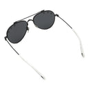 ジバンシイ GIVENCHY ティアドロップ 58□17 GV7057 STARS 8071R ブラック×ホワイト プラスチック サングラス パイロット ダブルブリッジ 星