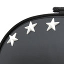 ジバンシイ GIVENCHY ティアドロップ 58□17 GV7057 STARS 8071R ブラック×ホワイト プラスチック サングラス パイロット ダブルブリッジ 星