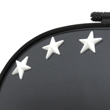 ジバンシイ GIVENCHY ティアドロップ 58□17 GV7057 STARS 8071R ブラック×ホワイト プラスチック サングラス パイロット ダブルブリッジ 星