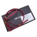 プラダ PRADA サフィアーノ リボン ショルダー ウォレット 1M1437 IBISCO レザー チェーンウォレット ゴールド金具 ピンク SAFFIANO FIOCCO