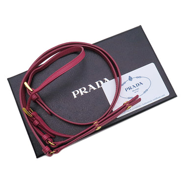 プラダ PRADA サフィアーノ リボン ショルダー ウォレット 1M1437 IBISCO レザー チェーンウォレット ゴールド金具 ピンク SAFFIANO FIOCCO