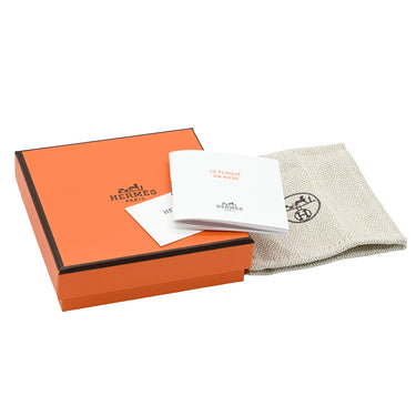 エルメス HERMES ミニケリー ドゥブルトゥール H081182CD18T1 エトゥープ×ゴールデンローズ スイフト メタル T2 ブレスレット ピンクゴールド金具 2連 2重 2024年製