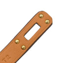 エルメス HERMES ミニケリー ドゥブルトゥール H081182CD18T1 エトゥープ×ゴールデンローズ スイフト メタル T2 ブレスレット ピンクゴールド金具 2連 2重 2024年製