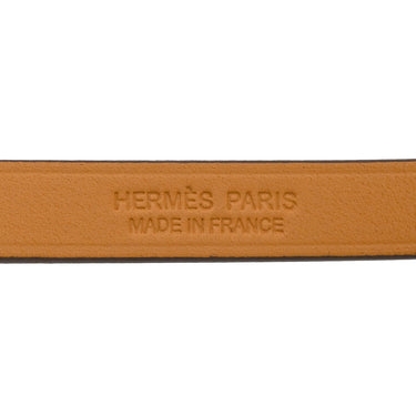 エルメス HERMES ミニケリー ドゥブルトゥール H081182CD18T1 エトゥープ×ゴールデンローズ スイフト メタル T2 ブレスレット ピンクゴールド金具 2連 2重 2024年製