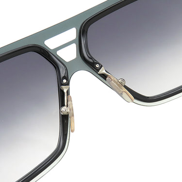 ルイヴィトン LOUIS VUITTON エニグムGM 58□15 Z0361U ブラック プラスチック サングラス シルバー金具 黒 グラデーション ダブルブリッジ