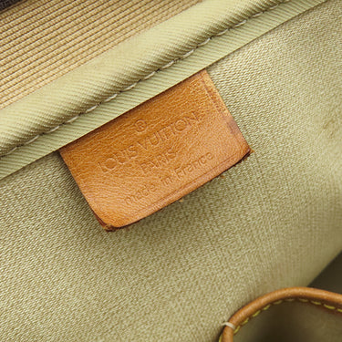 ルイヴィトン LOUIS VUITTON ドーヴィル M47270 モノグラム モノグラムキャンバス ハンドバッグ ゴールド金具 茶 ボーリングヴァニティ 鍵・パドロック欠品