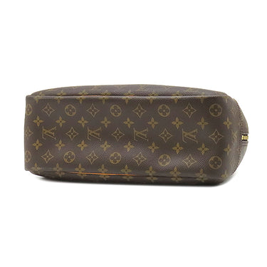 ルイヴィトン LOUIS VUITTON ドーヴィル M47270 モノグラム モノグラムキャンバス ハンドバッグ ゴールド金具 茶 ボーリングヴァニティ 鍵・パドロック欠品