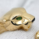 カルティエ Cartier パンテール ドゥ カルティエ MM B4085900 イエローゴールド K18YG オニキス ツァボライト #56(JP16) リング 指輪 750YG オニキス ツァボライト 15.5号