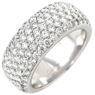 カルティエ Cartier パヴェダイヤ ホワイトゴールド K18WG ダイヤモンド #50(JP10) リング 指輪 750 18K 18金 10号