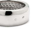 カルティエ Cartier パヴェダイヤ ホワイトゴールド K18WG ダイヤモンド #50(JP10) リング 指輪 750 18K 18金 10号