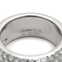 カルティエ Cartier パヴェダイヤ ホワイトゴールド K18WG ダイヤモンド #50(JP10) リング 指輪 750 18K 18金 10号