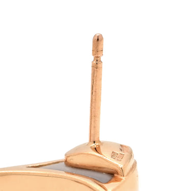 ブルガリ BVLGARI ディーヴァ ドリーム ホワイト×ブラック×ピンクゴールド K18PG オニキス マザーオブパール ピアス 白 黒 18K 750PG 18金 1Pダイヤ ドロップ スウィング
