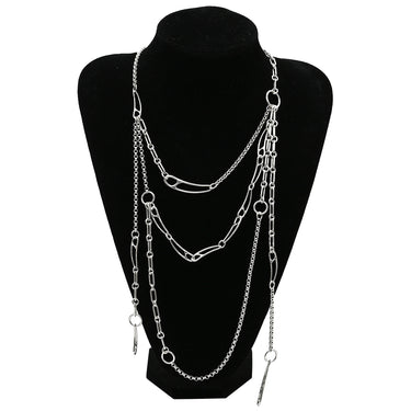 エルメス HERMES シェーヌダンクルパンク シルバー シルバー925 ネックレス AG925 スターリングシルバー ロングネックレス