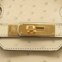 エルメス HERMES バーキン30 パーシュマン オーストリッチ ハンドバッグ ゴールド金具