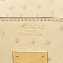 エルメス HERMES バーキン30 パーシュマン オーストリッチ ハンドバッグ ゴールド金具