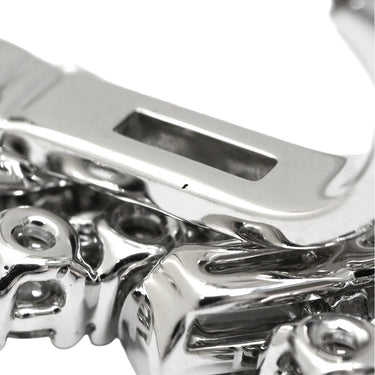 カルティエ Cartier リフレクション ドゥ カルティエ ダイヤ ホワイトゴールド K18WG ダイヤモンド ピアス 750 18K WG バゲットカット ブリリアントカット