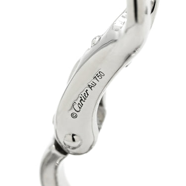カルティエ Cartier リフレクション ドゥ カルティエ ダイヤ ホワイトゴールド K18WG ダイヤモンド ピアス 750 18K WG バゲットカット ブリリアントカット