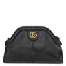 グッチ GUCCI リベルス モール 524620 ブラック レザー ショルダーバッグ ゴールド金具 タイガーキャットヘッド ダブルG