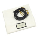 グッチ GUCCI リベルス モール 524620 ブラック レザー ショルダーバッグ ゴールド金具 タイガーキャットヘッド ダブルG