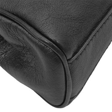 グッチ GUCCI リベルス モール 524620 ブラック レザー ショルダーバッグ ゴールド金具 タイガーキャットヘッド ダブルG