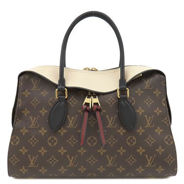 ルイヴィトン LOUIS VUITTON テュイルリー トート M43571 クレーム モノグラムキャンバス 2WAYバッグ ゴールド金具 ハンドバッグ ショルダー