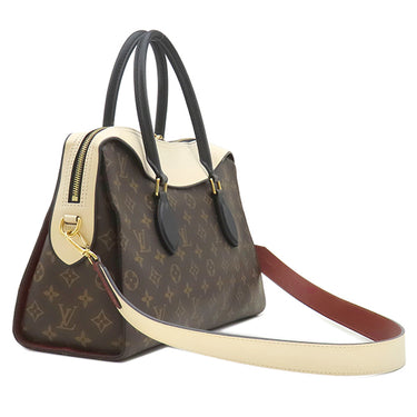 ルイヴィトン LOUIS VUITTON テュイルリー トート M43571 クレーム モノグラムキャンバス 2WAYバッグ ゴールド金具 ハンドバッグ ショルダー
