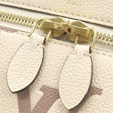 ルイヴィトン LOUIS VUITTON ヴァニティ PM M45599 クレーム×ボワドローズ モノグラムアンプラント 2WAYバッグ ゴールド金具 イニシャル入り