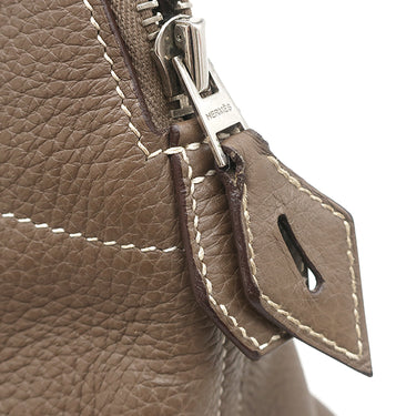 エルメス HERMES ボリード31 エトゥープ トリヨンクレマンス 2WAYバッグ シルバー金具 グレージュ ショルダー リカラー有