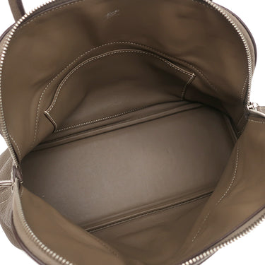 エルメス HERMES ボリード31 エトゥープ トリヨンクレマンス 2WAYバッグ シルバー金具 グレージュ ショルダー リカラー有