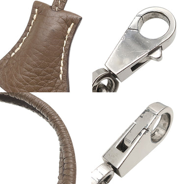 エルメス HERMES ボリード31 エトゥープ トリヨンクレマンス 2WAYバッグ シルバー金具 グレージュ ショルダー リカラー有
