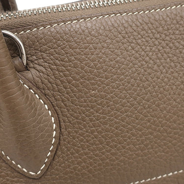 エルメス HERMES ボリード31 エトゥープ トリヨンクレマンス 2WAYバッグ シルバー金具 グレージュ ショルダー リカラー有
