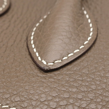 エルメス HERMES ボリード31 エトゥープ トリヨンクレマンス 2WAYバッグ シルバー金具 グレージュ ショルダー リカラー有