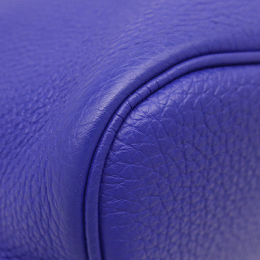 エルメス HERMES ソーケリー 22 ブルーエレクトリック トゴ ショルダーバッグ シルバー金具 青 肩掛け
