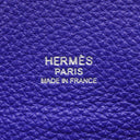 エルメス HERMES ソーケリー 22 ブルーエレクトリック トゴ ショルダーバッグ シルバー金具 青 肩掛け