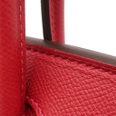 エルメス HERMES バーキン30 ルージュカザック ヴォーエプソン ハンドバッグ ゴールド金具 赤