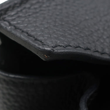 エルメス HERMES バーキン30 ブラック トゴ ハンドバッグ シルバー金具 黒