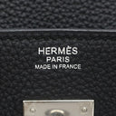 エルメス HERMES バーキン30 ブラック トゴ ハンドバッグ シルバー金具 黒