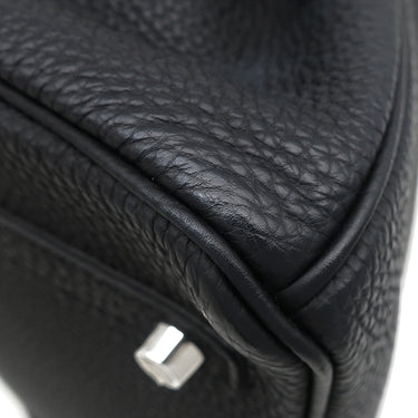 エルメス HERMES バーキン30 ブラック トゴ ハンドバッグ シルバー金具 黒
