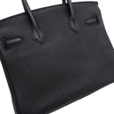 エルメス HERMES バーキン30 ブラック トゴ ハンドバッグ シルバー金具 黒