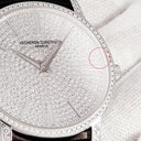 腕時計 ヴァシュロン・コンスタンタン VACHERON CONSTANTIN パトリモニー トラディショナル 81579/000G-9274 手巻き メンズ K18WG無垢 純正ダイヤ