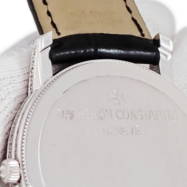 腕時計 ヴァシュロン・コンスタンタン VACHERON CONSTANTIN パトリモニー トラディショナル 81579/000G-9274 手巻き メンズ K18WG無垢 純正ダイヤ