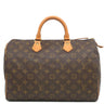ルイヴィトン LOUIS VUITTON スピーディ 35 M41524 モノグラム モノグラムキャンバス ハンドバッグ ゴールド金具 茶 ボストン