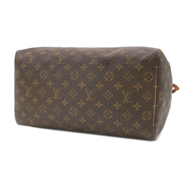 ルイヴィトン LOUIS VUITTON スピーディ 35 M41524 モノグラム モノグラムキャンバス ハンドバッグ ゴールド金具 茶 ボストン