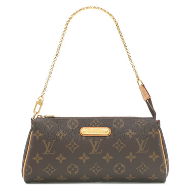 ルイヴィトン LOUIS VUITTON エヴァ M95567 モノグラム モノグラムキャンバス 2WAYバッグ ゴールド金具 茶 チェーン ショルダー 肩掛け 旧型
