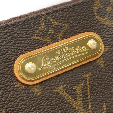 ルイヴィトン LOUIS VUITTON エヴァ M95567 モノグラム モノグラムキャンバス 2WAYバッグ ゴールド金具 茶 チェーン ショルダー 肩掛け 旧型
