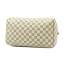 ルイヴィトン LOUIS VUITTON スピーディ30 N41533 ダミエアズール ダミエアズールキャンバス ハンドバッグ ゴールド金具 白 ボストン 鍵・パドロック欠品