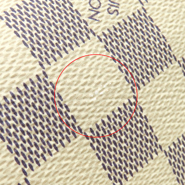 ルイヴィトン LOUIS VUITTON スピーディ30 N41533 ダミエアズール ダミエアズールキャンバス ハンドバッグ ゴールド金具 白 ボストン 鍵・パドロック欠品