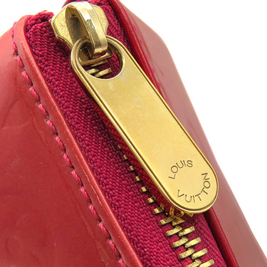 ルイヴィトン LOUIS VUITTON ローズウッド アヴェニュー M93507 ポムダムール モノグラムヴェルニ ショルダーバッグ ゴールド金具 赤