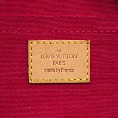 ルイヴィトン LOUIS VUITTON ローズウッド アヴェニュー M93507 ポムダムール モノグラムヴェルニ ショルダーバッグ ゴールド金具 赤
